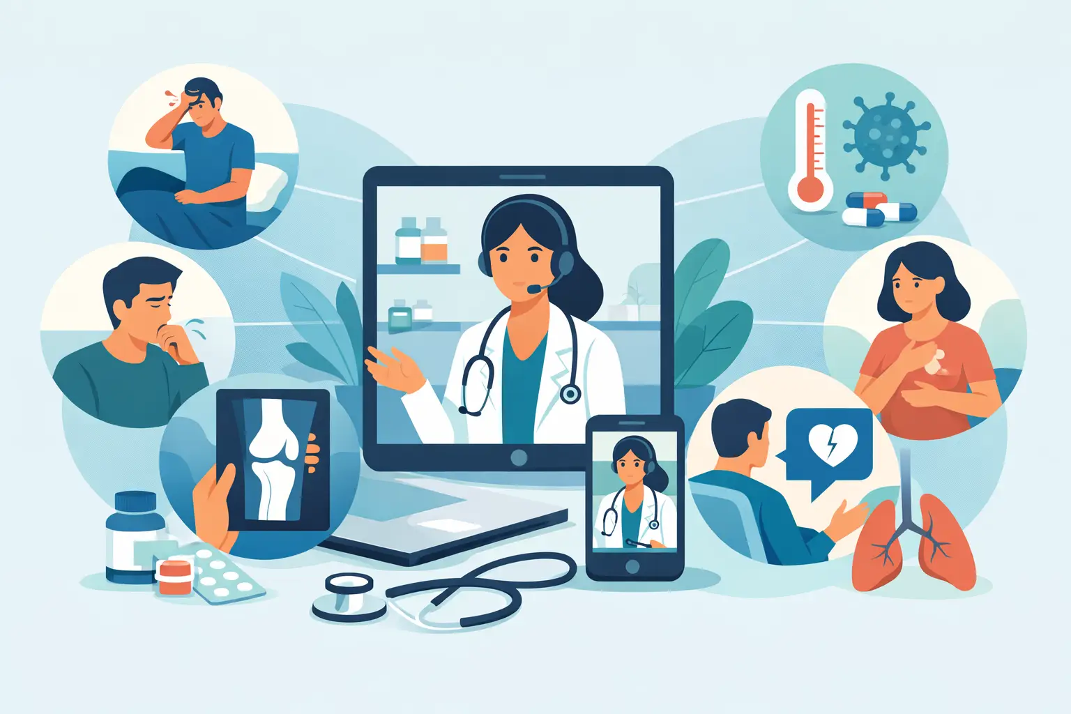 What Conditions Can Telehealth Treat?