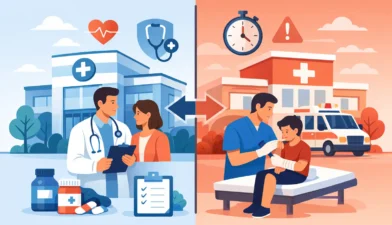 Primary Care vs Urgent Care: When to Go