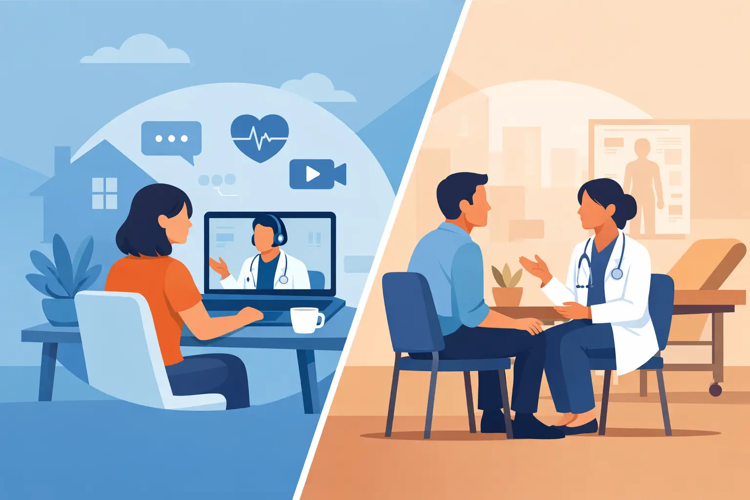 Telehealth vs Office Visit: Which Fits Best?