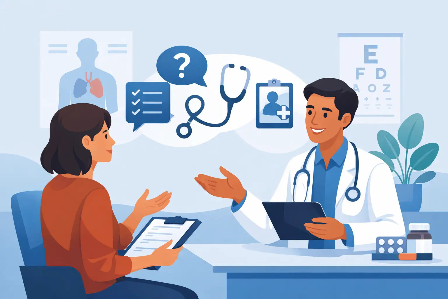 Best Questions for a New Primary Doctor Visit