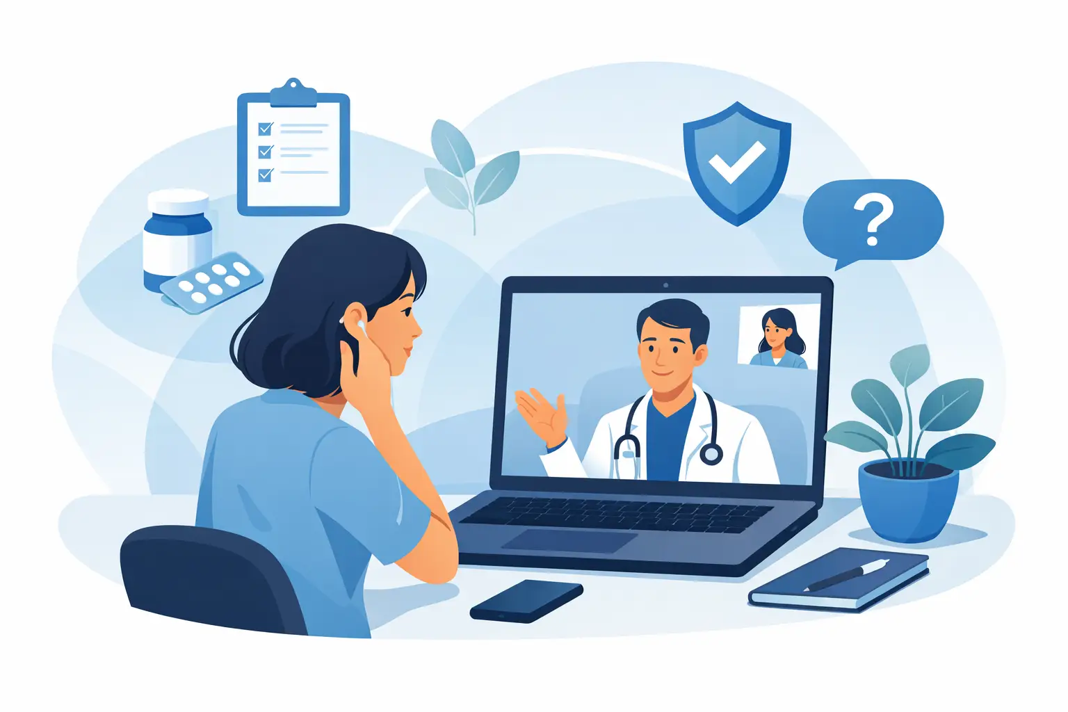 How to Prepare for a Telehealth Visit With Confidence