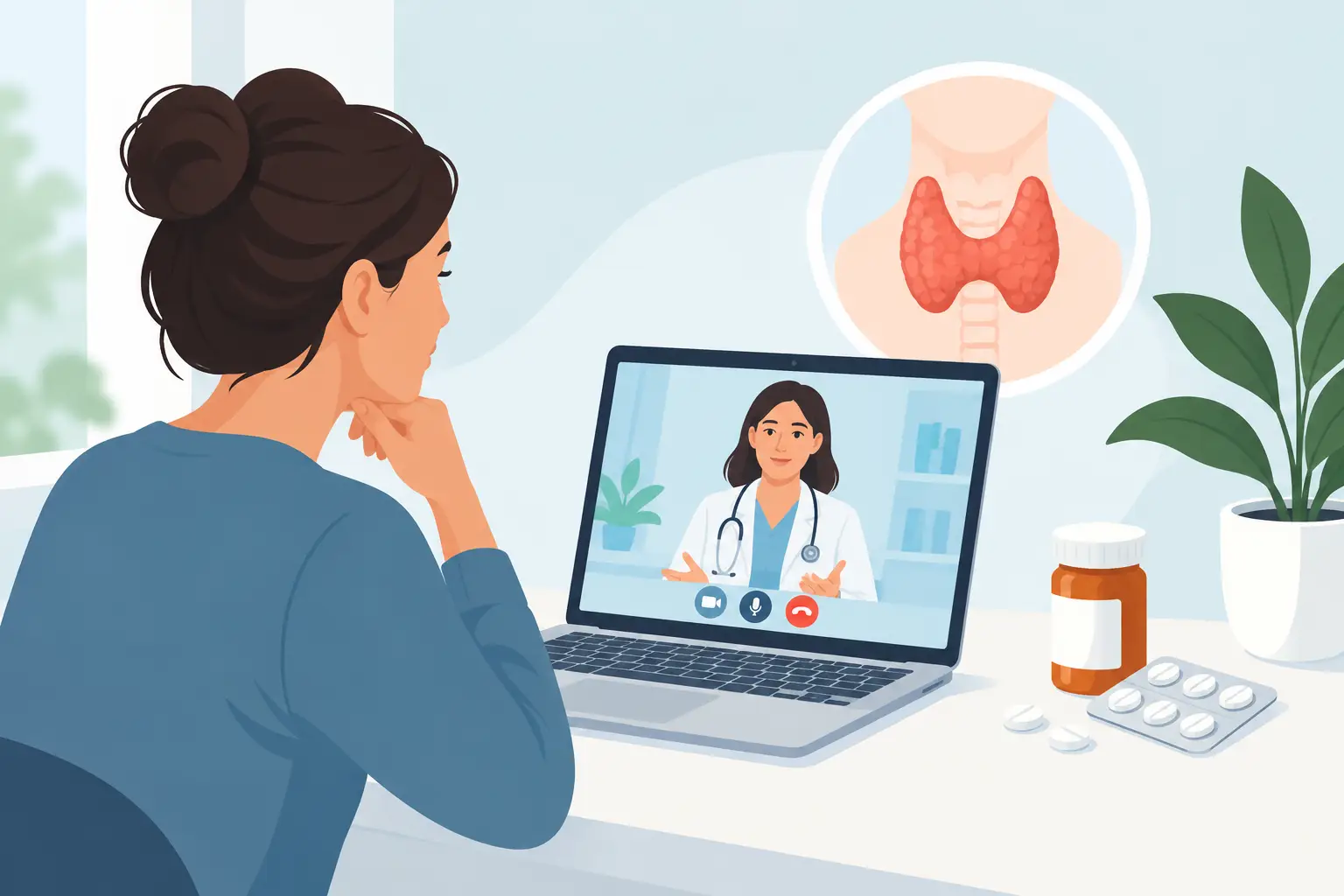 Can Telehealth Manage Thyroid Medication Safely?