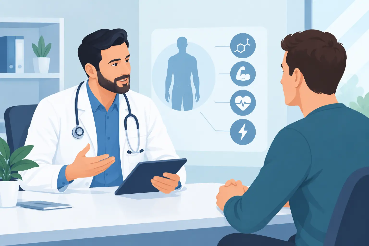 Testosterone Replacement Consultation Process